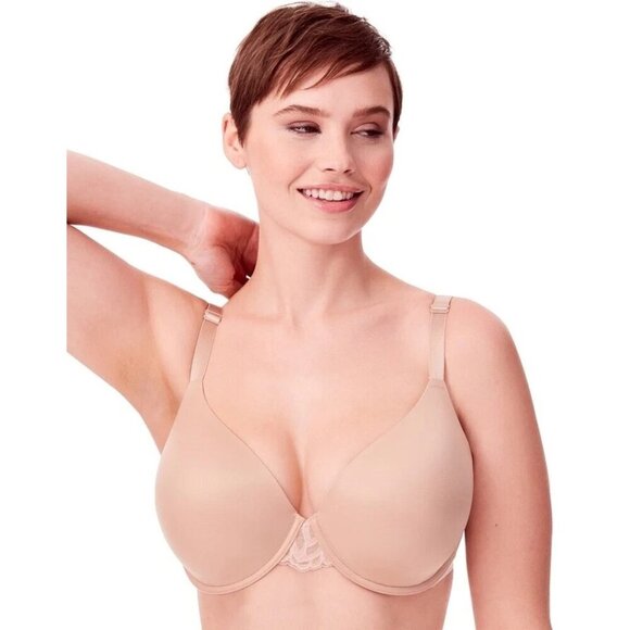 Bali 38C One Smooth U Dreamwire Shaping Underwire Bra DF6580 Nude Tan NWT - Picture 1 of 8